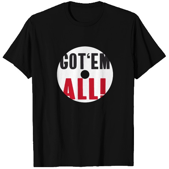 gotem all catch poke go street game pc nerd monste T Shirts