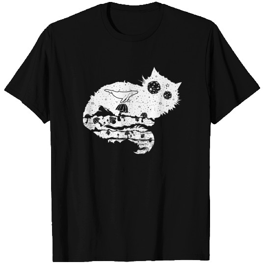 Cat Under the Sea T Shirts