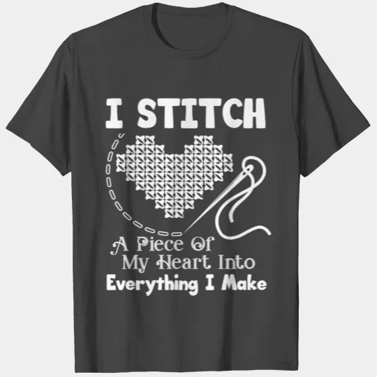 Love Cross Stitch T Shirts