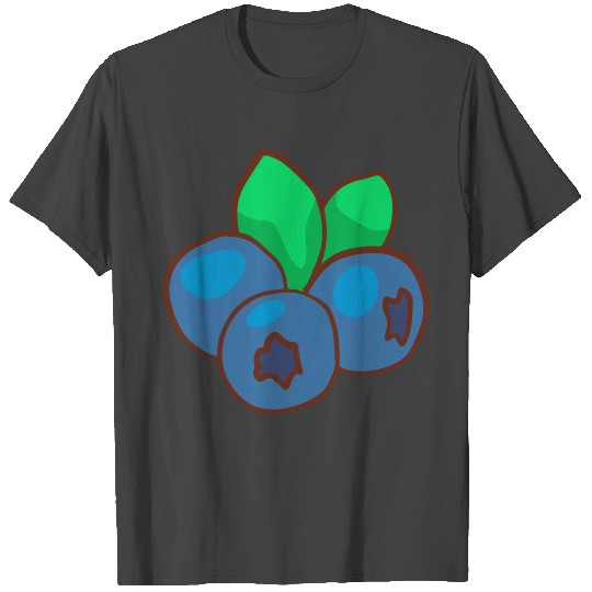 Bilberry Whortleberry Blueberry T Shirts