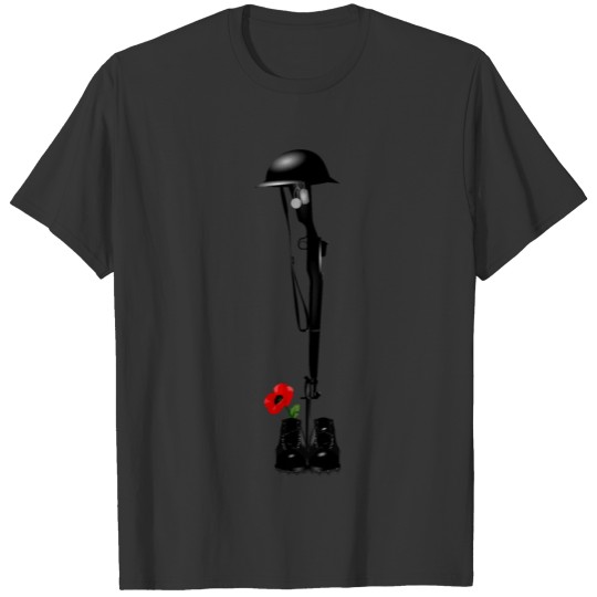 army peace illustration T-shirt