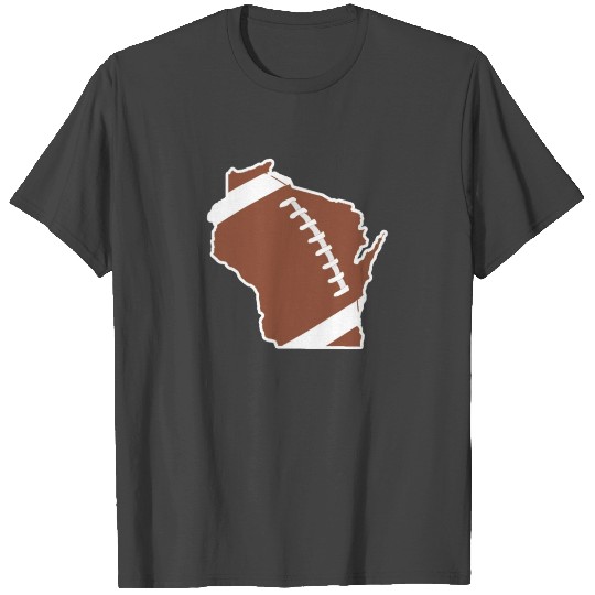Football Wisconsin Fun Football Lover Gift T Shirts