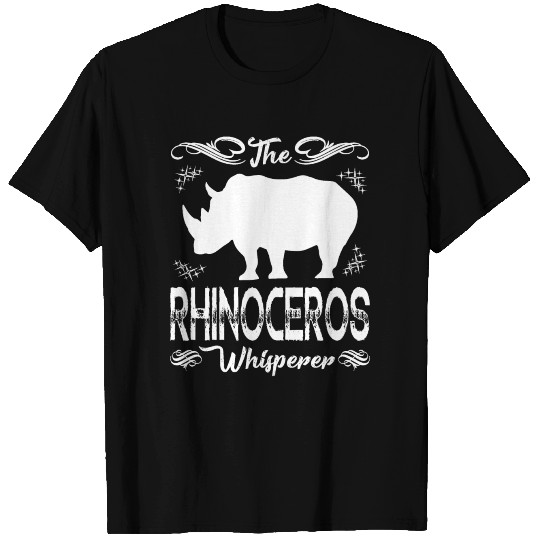 The Rhinoceros Whisperer T Shirts