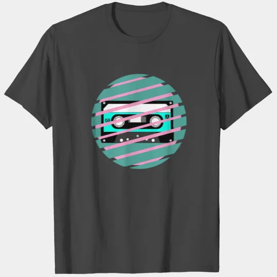 aesthetic vaporwave retro Cassette Tape 1990s kid T Shirts