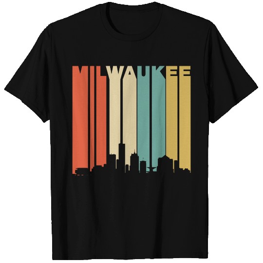 City - retro 1970's milwaukee wisconsin downtown T Shirts
