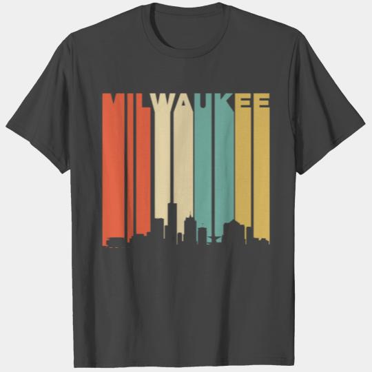 City - retro 1970's milwaukee wisconsin downtown T Shirts