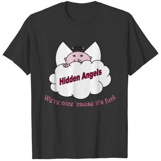 Hidden Angels Logo w/Slogan T-shirt