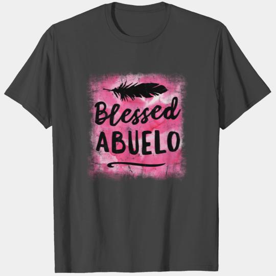 Blessed Abuelo Puerto Rico Grandpa Fathers Day T Shirts