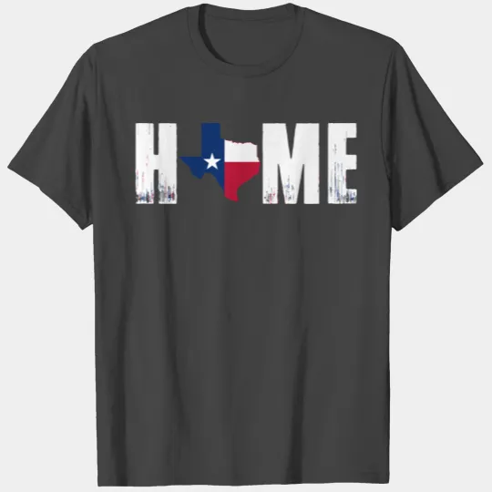 Texas - texas home state with texas flag - pri T Shirts