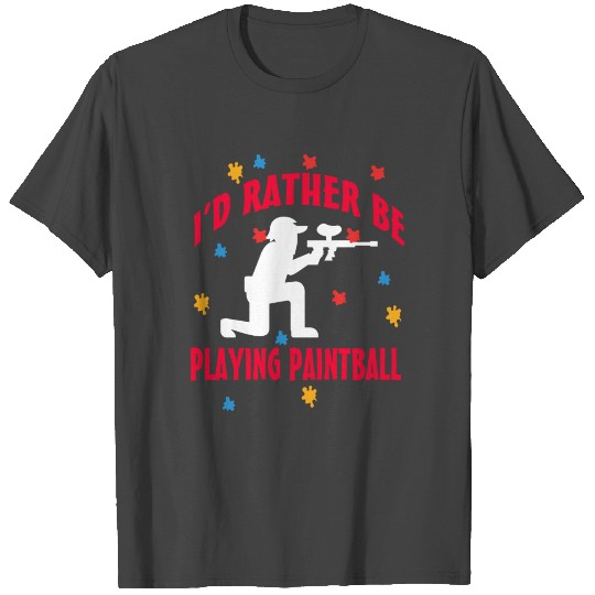 Paintball Sport Gift Gotcha Colorball Colorball T Shirts