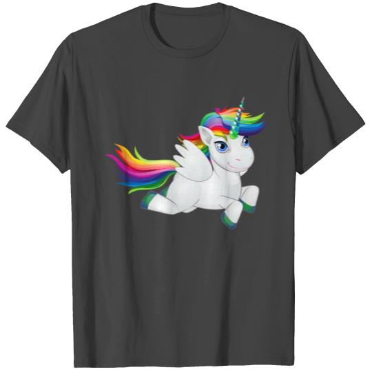 Cute Rainbow Pony T Shirts