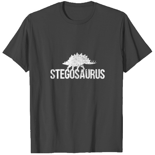 Stegosaurus dinosaur gift idea T Shirts