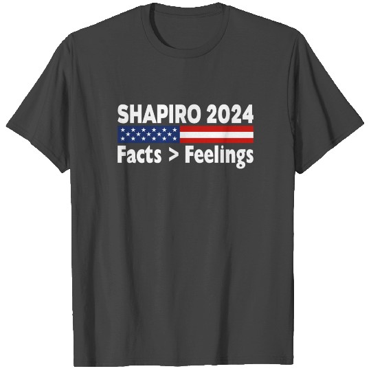 Ben Shapiro 2024 Facts Feelings T Shirts
