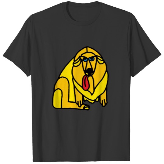 Big Yellow Dog 1 T-shirt