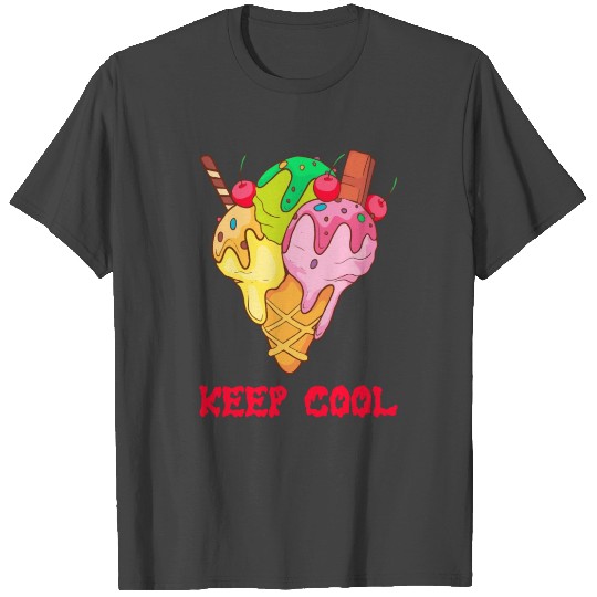 Icecream Gelato Sundae Summer Sherbet Food T Shirts