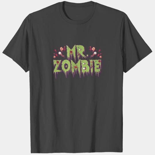 Mr. Zombie Halloween T Shirts