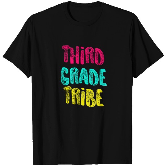 Third Grade Tribe Light Funny Third Grade 3rd Teacher Appreciation Gift T Shirts