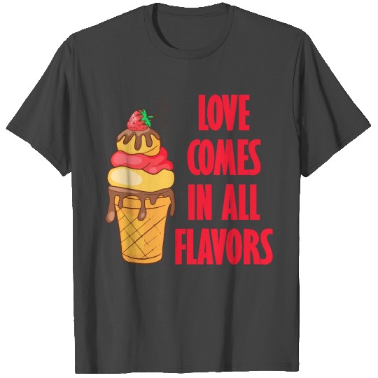 Icecream Gelato Sundae Summer Sherbet Food T Shirts