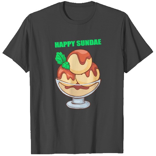 Icecream Gelato Sundae Summer Sherbet Food T Shirts