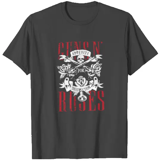 Hard Rock Band Graphic Gun veteran T Shirts