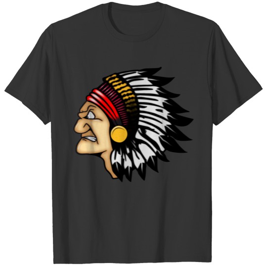 indian chief evil T-shirt