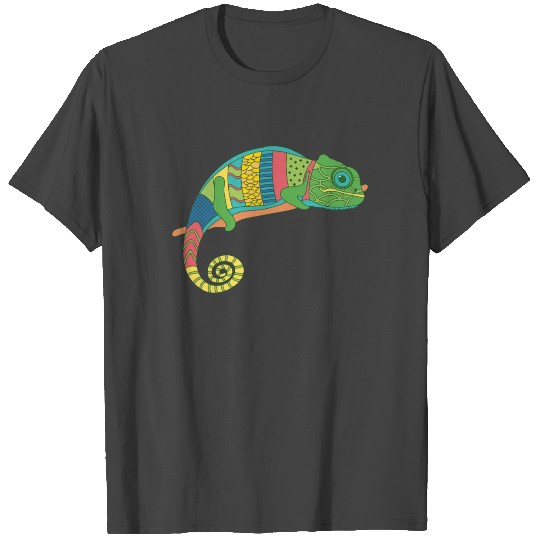 Ethnic Chameleon T Shirts