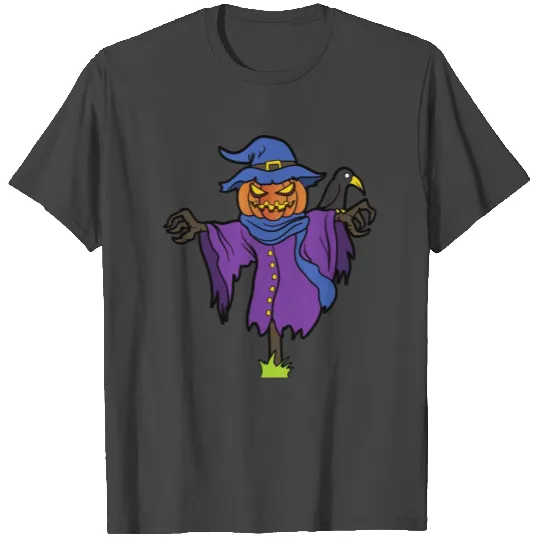 Halloween Pumpkins Scarecrow Horror Monster Zombie T Shirts