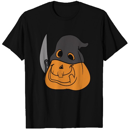 Halloween Pumpkin Horror Monster Zombie Scary T Shirts