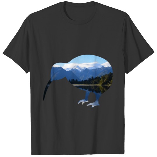 Mount Cook - Kiwi - Newzealand T-shirt
