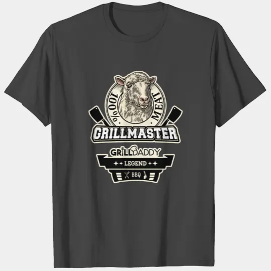 GRILLMASTER GRILL DAD LAMB T Shirts