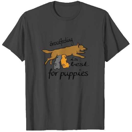 Dogs breastfeeding animal T Shirts