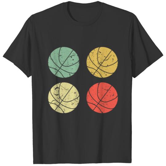 Basketball Basketballplayer Sport Vintage Gift T-shirt