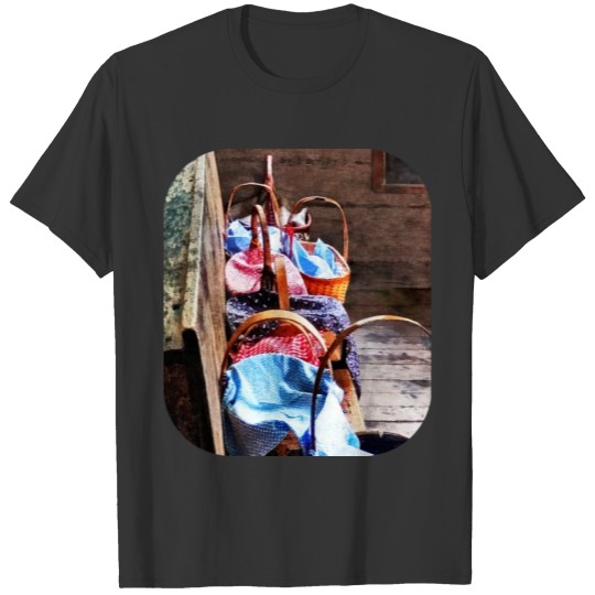 Lunch Baskets in One Room Schoolhouse T Shirts