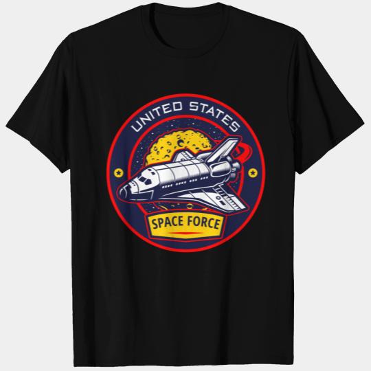 Shuttle Logo Patch | Space Force T Shirts