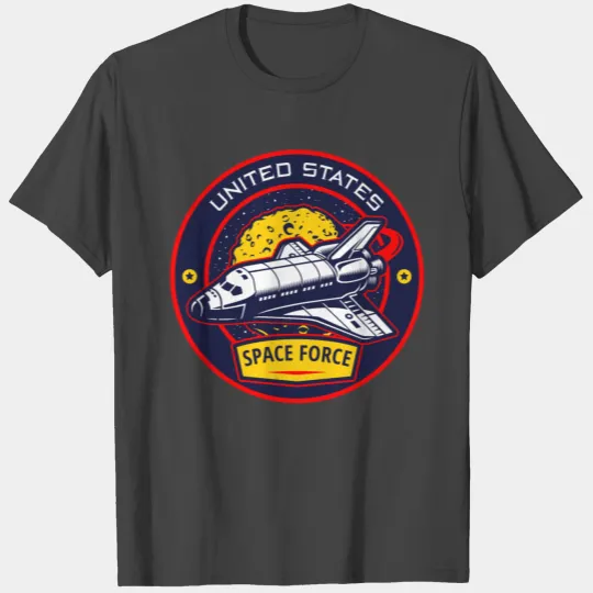 Shuttle Logo Patch | Space Force T Shirts