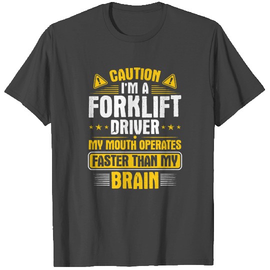 Forklift Driver Forklift Operator Gift Present T Shirts