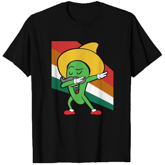 Dabbing Dab Cinco De Mayo Mexico Chili Pepper T Shirts