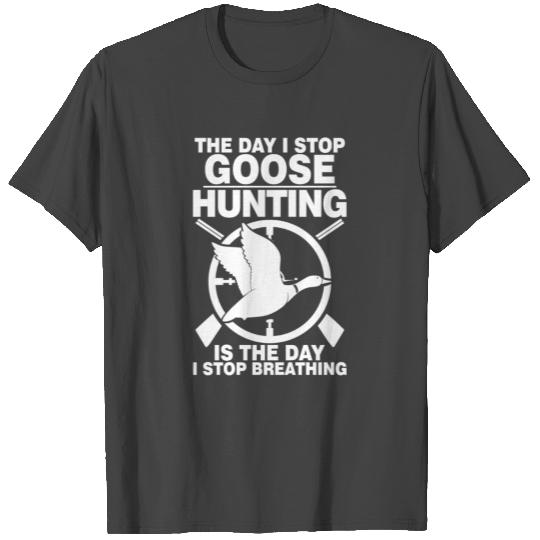 Goose Hunting T Shirts