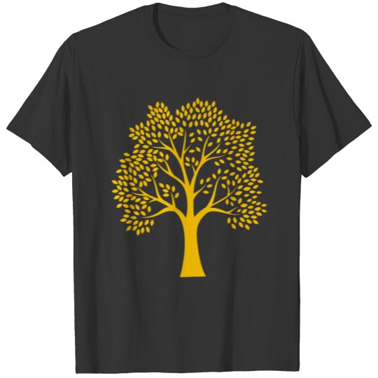 Yellow tree T Shirts