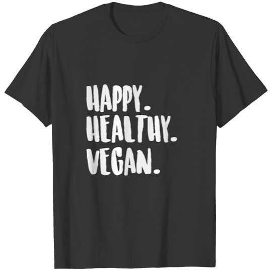 Happy Healthy Vegan - Vegan - Total Basics T-shirt