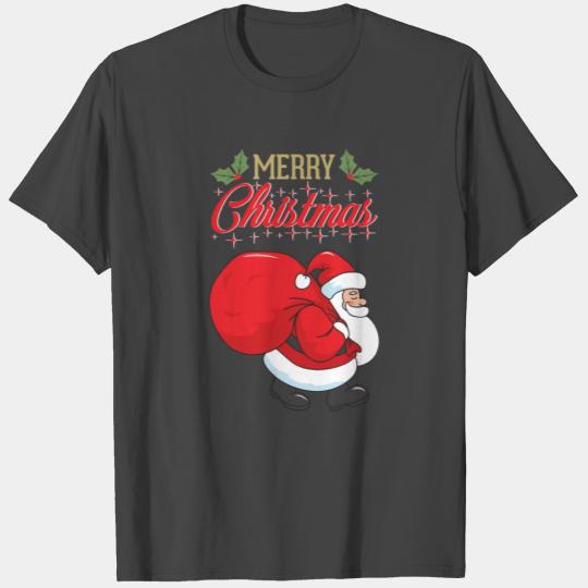 Funny Santa Claus Xmas Merry Christmas Holidays T Shirts