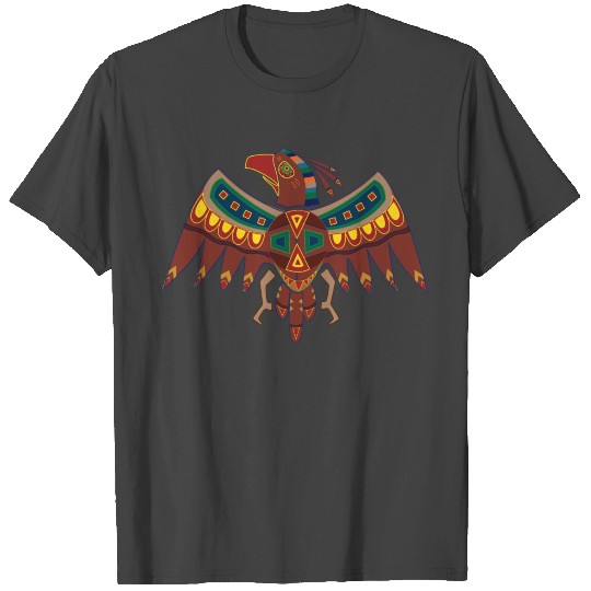 Native American Zodiac Falcon-3 (Aries) T Shirts