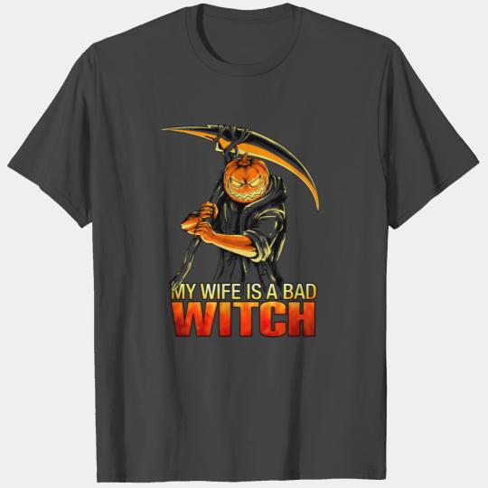 Scary Evil Pumpkin Halloween Jack-O-Lantern T Shirts