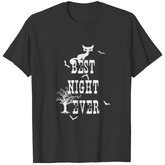 Halloween T Shirts For Girls Best Night ever Funny