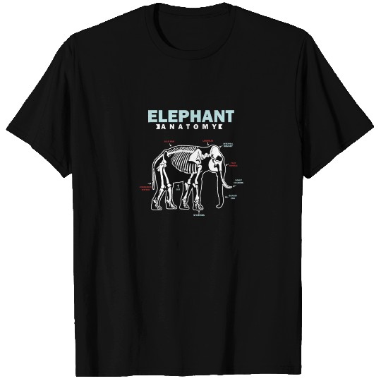 Elephant Anatomy T Shirts