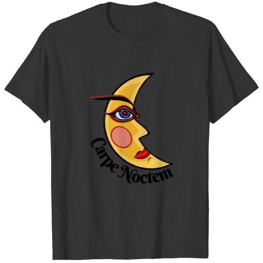 Sexy Moon Carpe Noctem Seize the Night T-shirt