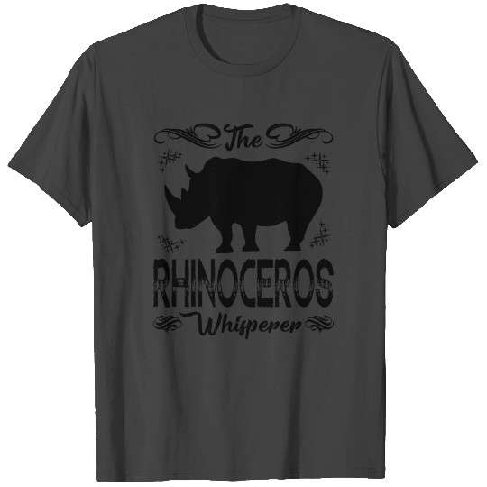 The Rhinoceros Whisperer T Shirts