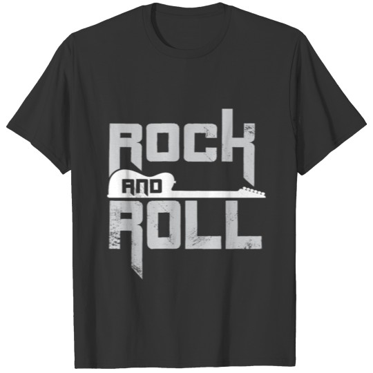 Rock and Roll Guitar great gift christmas T Shirts