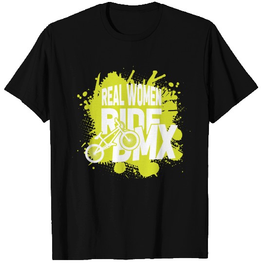 Real women ride bmx T Shirts