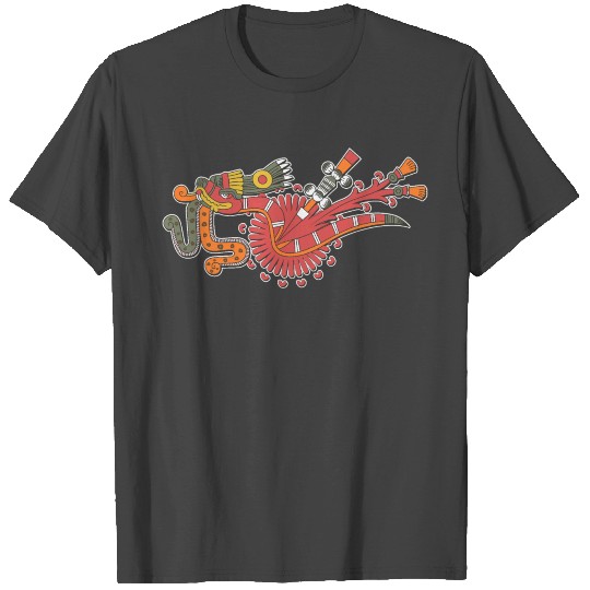 Aztec Dragon Graphic T Shirts